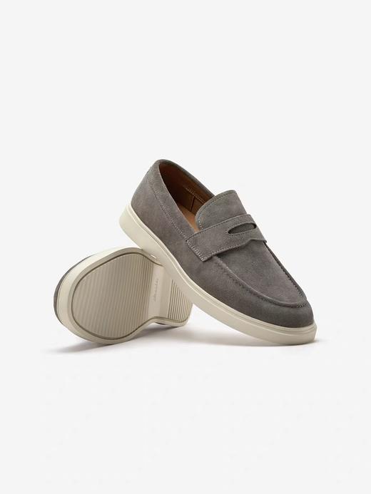 【云粉节】BF楼Bata休闲皮鞋男2026春款时尚百搭通勤牛皮单鞋J6327AM6   吊牌价1059   活动价739 商品图3