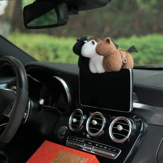 呈白·徐悲鸿美术馆联名·福禄献宝系列·马上福禄·随身香挂 商品图11