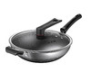 炊大皇（COOKER KING） 炒锅不粘锅316不锈钢蜂窝家用平底炒菜锅少油烟燃气灶电磁炉通用 34cm(CG34SY) 商品缩略图0
