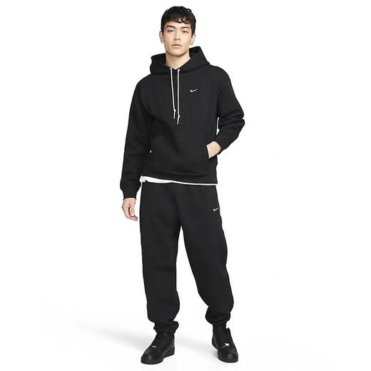 D120859加绒小logo刺绣小勾休闲潮流套头帽衫 商品图10