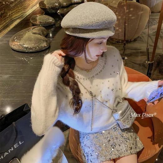 深圳南油高货【Max Daex® Bling重工亮钻高级感毛衣】柔软舒适 商品图2