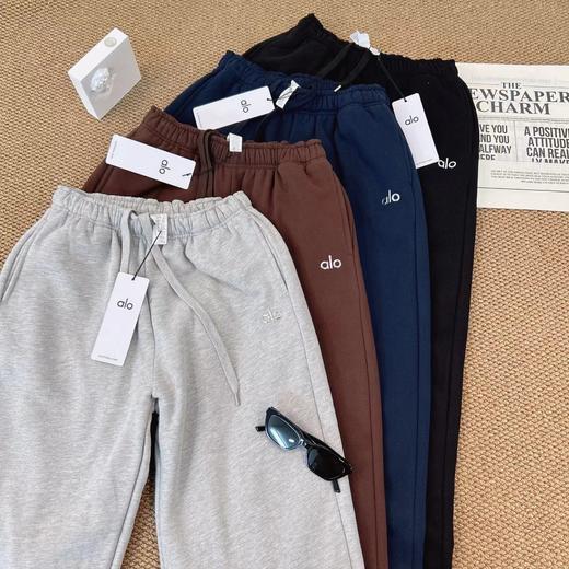 D120820新款女士拉绒卫裤休闲户外运动瑜伽长裤 商品图1