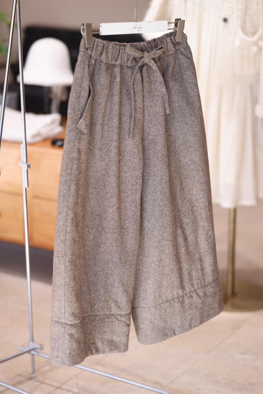 花与棉花｜四色阔腿棉裤 商品图2