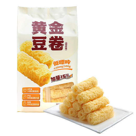 素品无记黄金豆卷420g（加量不加价）腐皮卷 商品图0