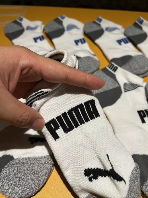 D120841无骨网眼设计一卡8双男士毛巾底短袜 商品图5