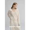 MAISON CECILE 羊绒羊毛亲肤慵懒感温柔精致V领软糯针织小开衫 商品缩略图2
