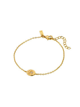 订购8周到｜MYA-BAY--EYE LOVER-爱之眼 金色 锆石 手链［比利时设计师］