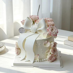 鲜花蝴蝶结（加高款）