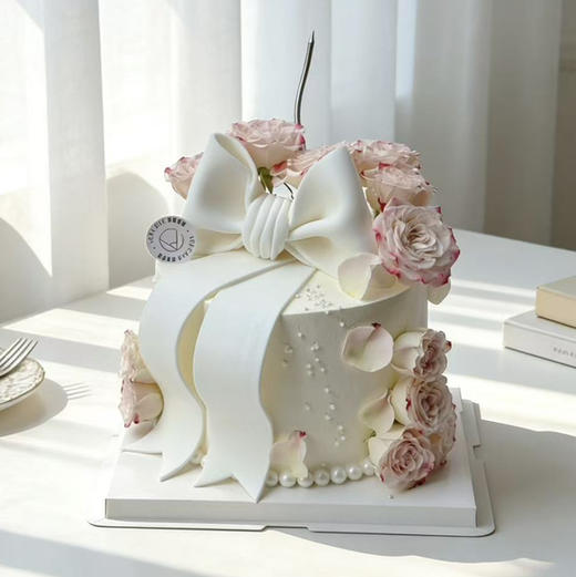 鲜花蝴蝶结（加高款） 商品图0