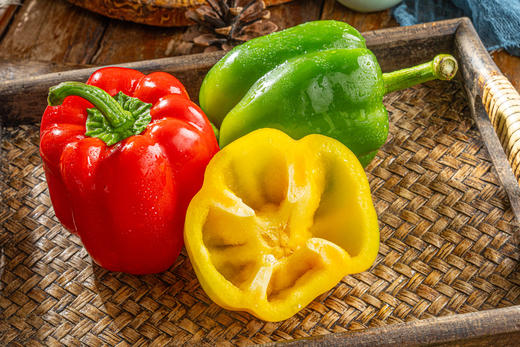 【三色水果彩椒】小身量，营养多！一款适合中国人体质的水果彩椒!拿它来当饭后水果都没问题!-QDMN 商品图4