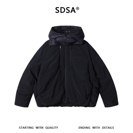 68085SDSA男士秋冬新款痞帅男装时尚羽绒服连帽外套拼接设计时尚百搭 商品图1