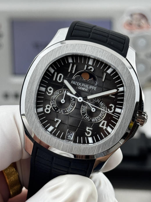 PPF factory ，高版本2026新款➕百达翡丽Aquanaut系列推出首款新增便捷实用的复杂功能腕表 5261-001 笑脸雷王➕男女适配，腕表⌚️尺寸39.9mm，正品原版开模，做工精良❕❕ 商品图14