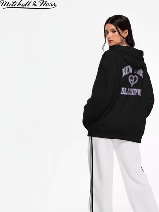 Mitchell&ness x BLACKPINK 联名芝加哥公牛/纽约尼克斯连帽卫衣 商品图2