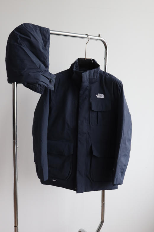 T2F元单经典款鹅绒防水 可拆卸连帽羽绒服 YR189 商品图5