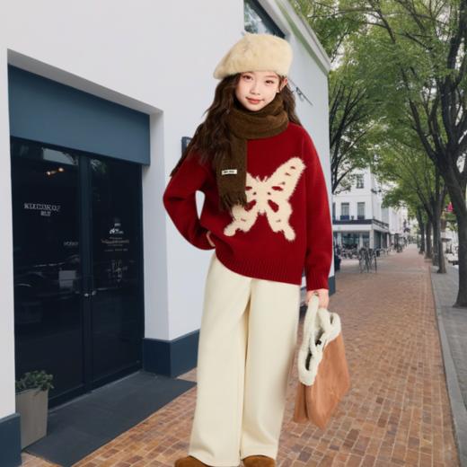 西蒙日记·软fufu韩系甜妹蝴蝶结毛衣2566★ 商品图6