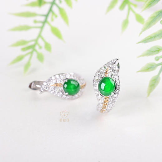 【新生】翡翠耳环  EZ12307065 商品图3