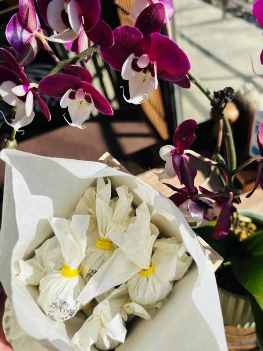 也花也茶——云南大叶种浓香型古树桂花龙珠红茶 商品图5