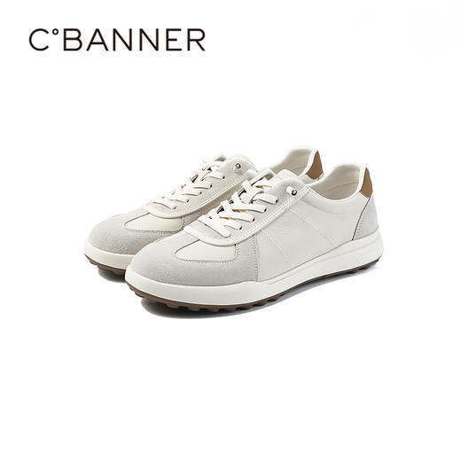 千百度2026春季男鞋质地柔韧 触感亲肤德训鞋A26158762 商品图5