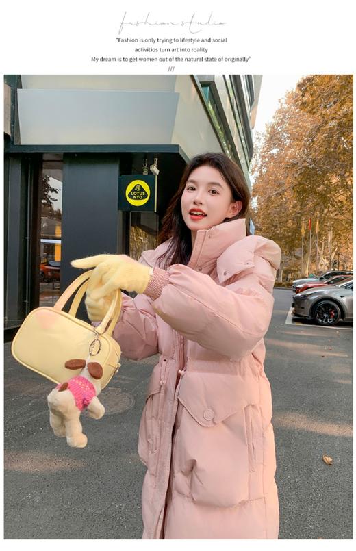 好羽绒闭眼冲！【卉遇长款手套口袋羽绒服HY-52】顶级牛货❗700+的高品质，被问无数遍的羽绒服❗  商品图2