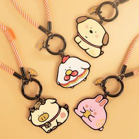 大美术馆 Q版生肖钥匙扣 金属挂饰配饰 卡通主题 官方正版-分销