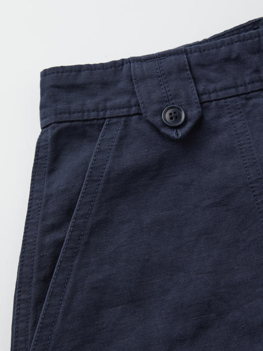 ROMI STUDIO“休闲复古”汉麻棉混纺多色A字工装半身裙 RWCSXD3151 商品图5