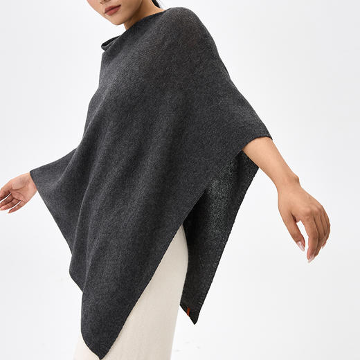 女装羊毛混纺披肩SJF16P320N 商品图4