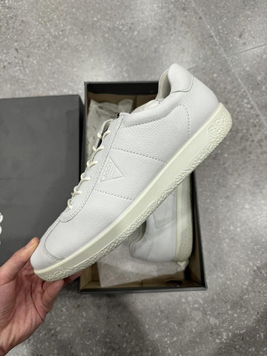 正品 ECCO爱步 男士休闲鞋 百搭轻便平底板鞋德训鞋 全新原盒 尺码43 44 码0499 商品图0