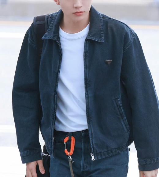 中性款水洗牛仔夹克外套hu020 商品图4