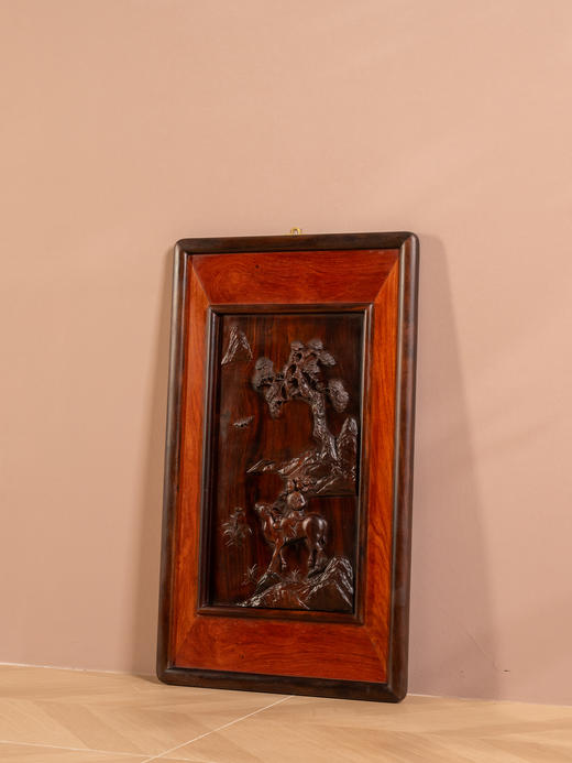 二十世纪	红木福禄寿挂屏 商品图1
