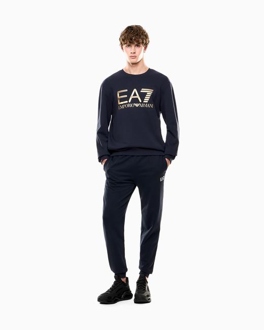 【超惠秒】Armani EA7 男士全棉运动休闲卫衣外套 12452 商品图4