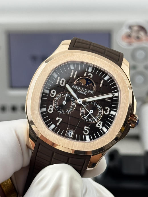 PPF factory ，高版本2026新款➕百达翡丽Aquanaut系列推出首款新增便捷实用的复杂功能腕表 5261-001 笑脸雷王➕男女适配，腕表⌚️尺寸39.9mm，正品原版开模，做工精良❕❕ 商品图11
