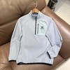 D120815秋冬款上新男女情侣款简约大气加绒半拉链卫衣 商品缩略图3