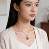 福禄·葫芦丨天然芽庄白奇楠包金吊坠 沉水级 SP10110 商品缩略图1