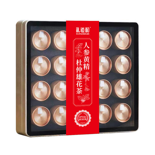 礼道和-黄精人参杜仲雄花茶300g-YGF 商品图0