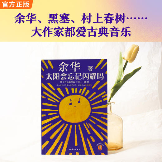 太阳会忘记闪耀吗 伟大的音乐有伟大的治愈力 余华新书 散杂文 商品图5