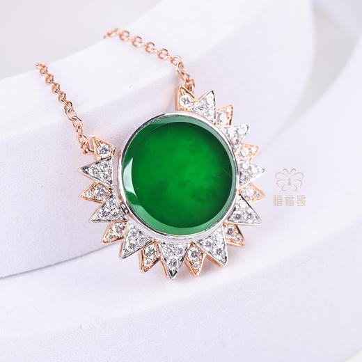 【星芒】翡翠项链-GZ12407055 商品图5