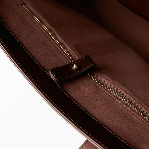 ROMI STUDIO 首饰袋 油蜡头层牛皮擦色开边珠手提包 RWCAP06432 商品图4