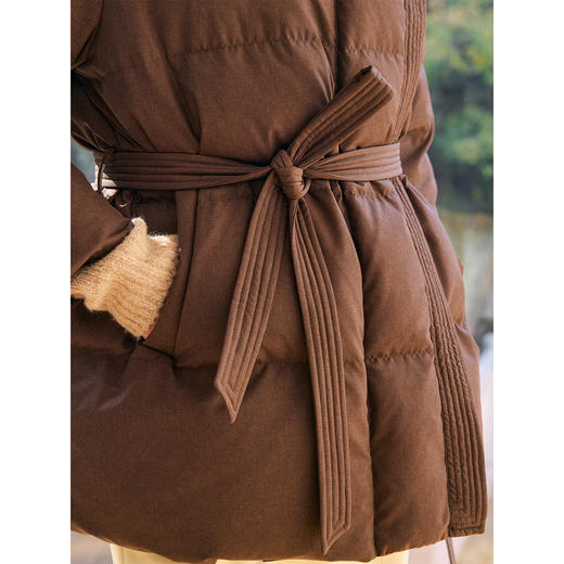 HeyDress斜门襟宽松立领羽绒服 商品图4