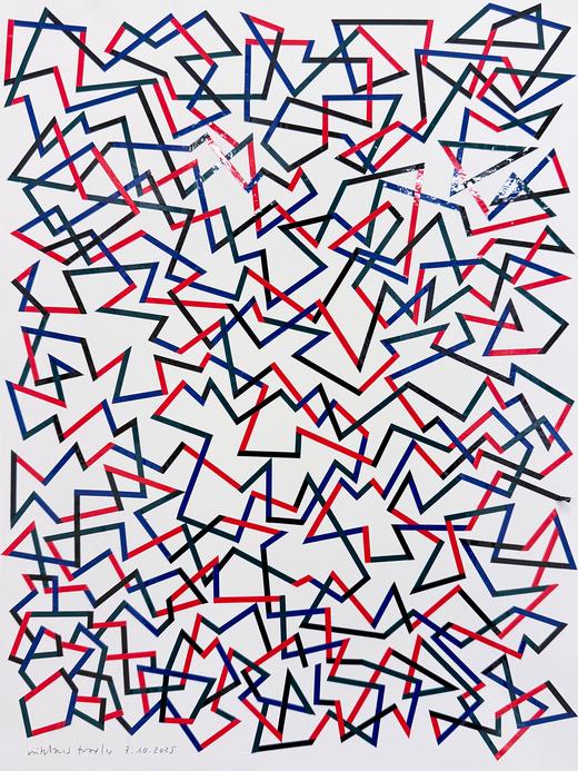 Niklaus Troxler 手稿原作｜Switzerland｜40 x 30 cm｜2025 商品图6