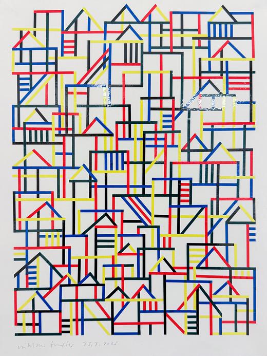 Niklaus Troxler 手稿原作｜Switzerland｜40 x 30 cm｜2025 商品图7