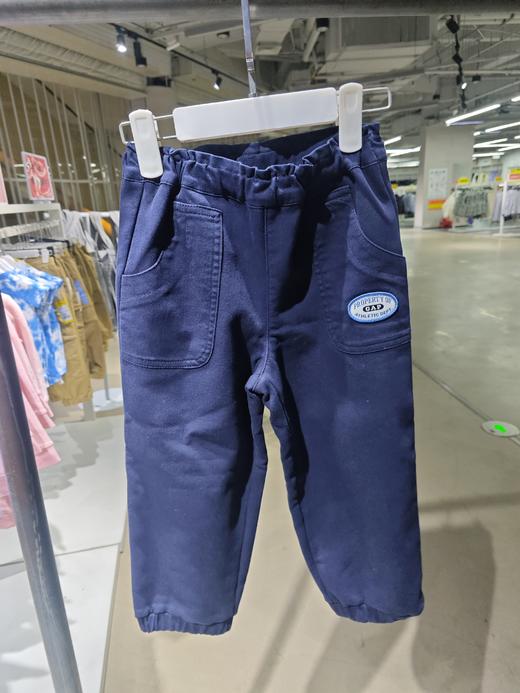 GAP 59元2件 LOGO斜纹布束脚裤  (线上线下同时在售不保证有货，活动款不退不换介意勿拍) 618658-TY 商品图0
