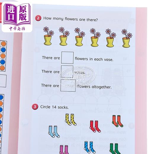 预售 【中商原版】White Rose Math Year 1 英国白玫瑰数学教材练习册 小学一年级学年套装14册 秋3册+春5册+夏6册 加减乘除法运算 商品图2