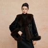 QP605斯尔丽2025冬季新款进口狐狸毛贵妇皮草高级复古奢华皮草长外套 商品缩略图0
