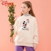 迪士尼女童加绒卫衣洋气新款冬季儿童打底衫女大童一体绒新年装潮 商品缩略图0