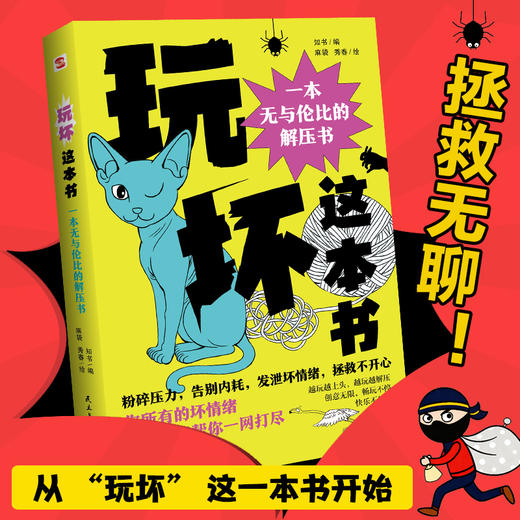 玩坏这本书：一本无与伦比的解压书 商品图0