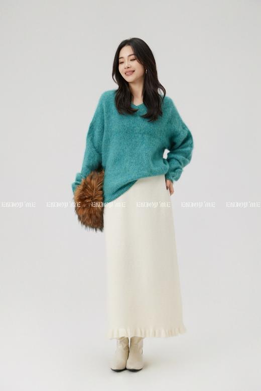 【门店同款】ENJOY冬季“暖冬知性”V领拉毛针织 168099729 商品图8