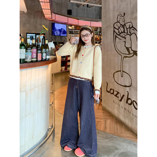 【169元任选2件】现货！ 韩系长袖针织开衫 商品图2