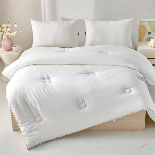 多喜爱 森氧小树茸加厚冬被【全棉双层纱】『森氧』纤维【母婴A类】【加厚填充】温暖舒适 软糯贴合 商品图6