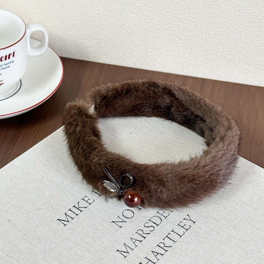 侧边珠钻毛绒发箍-纪念日百货门店同款167997480 商品图1