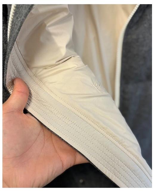 【高品质私服】【冬季新款时尚休闲羊毛鹅绒服】韩东君同款~填充90新国标鹅绒，羊毛针织面料柔软保暖【无标出货 介意慎拍】WD 商品图6